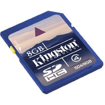 Kingston SDHC 8GB Class 4 SD4/8GB