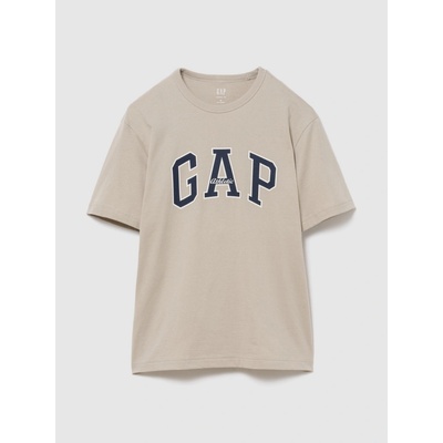 Gap tričko s logom béžové