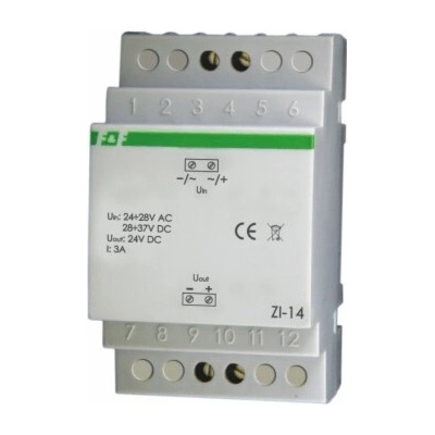 F&F Spínaný napájecí zdroj 24VAC/24VDC 72W 3A ZI-14