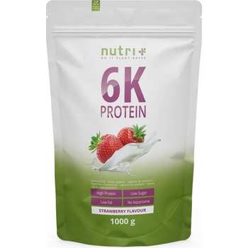 nutri + Протеин на прах Vegan 6K - Strawberry