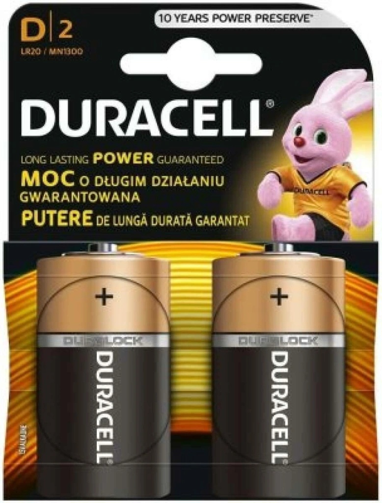 Duracell Basic D 2ks 10PP100009