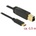 Delock USB 3.1 Gen 2 (10 Gbps) кабел Type-C към Type-B 0.5 m