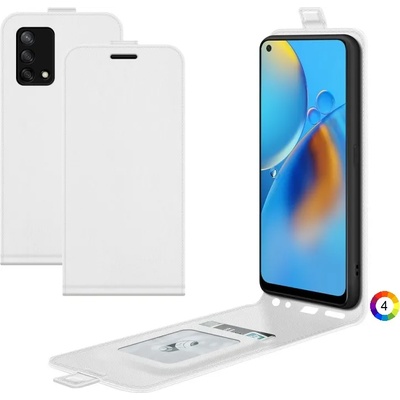 OPPO F19 / A74 4G Flip3 Кожен Калъф и Протектор