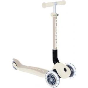 Globber тротинетка Junior Foldable lights Ecologic - Coconut (692-566-2) Тротинетка, скутер