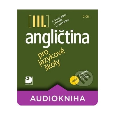 Angličtina pro jazykové školy III. 2CD - Stella Nangonová