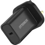 OtterBox OB STANDARD UK зарядно за контакт 30W/- 1x USB-C 30W USB-PD черен - PR (78-81365)