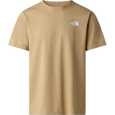 The North Face Мъжка тениска The North Face Evolution Box NSE Regular Short Sleeve T-shirt - Khaki Stone - размер M (216-7968-0513)