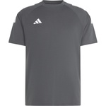 adidas Мъжка тениска Adidas Classic 3 Stripe Sereno T-Shirt Mens - Charcoal/White