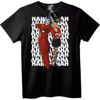 NOONEBRAND Тениска Joker и Harley Quinn - 2XL, Black