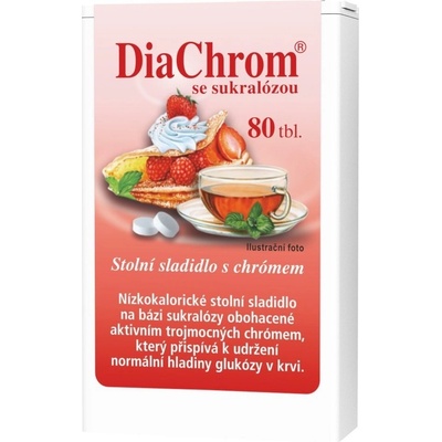 DiaChrom so sukralózou 80 tbl