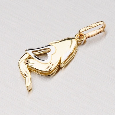 Zlatý přívěsek Panna 43-2069-08