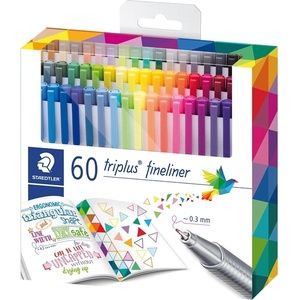 STAEDTLER Fineliner Triplus 0, 3мм асорти (60) (334 C60)