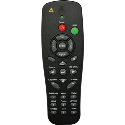 съвместим OPTOMA ep721, ep7155I, tx7144, ep-1691E, ew1691E, tx615-3D, ex615, ex612, dx349, h114, ex762 - заместител дистанционно управление (ep721, ep7155I, tx7144, ep-1691E, ew1691E, tx615-3D, ex615, ex612, dx349, h114, ex762)