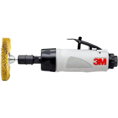 3M 62970 BB-ZS Radiální štětinový kartáč na stopce, Scotch-Brite, hnědý, P220+, 75 mm