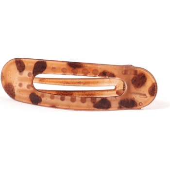 Hair bižuterie plastová pineta na vlasy Barva: hnědá matná