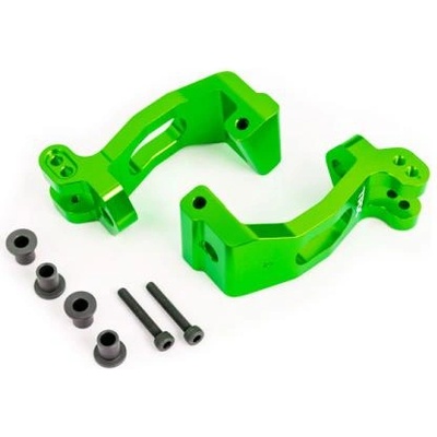 Traxxas алуминиева главина зелено анодизирана (лява и дясна)