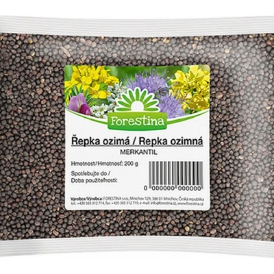 Řepka ozimá - Zelené hnojení - prodej semen - 200 g