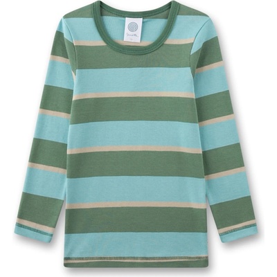 Sanetta Детско ежедневно термо бельо Sanetta Kid's T-Shirt 1/1 Stripes 337080 Longsleeve - Blue Marine - размер 92 (EU) (714-1599-0111)