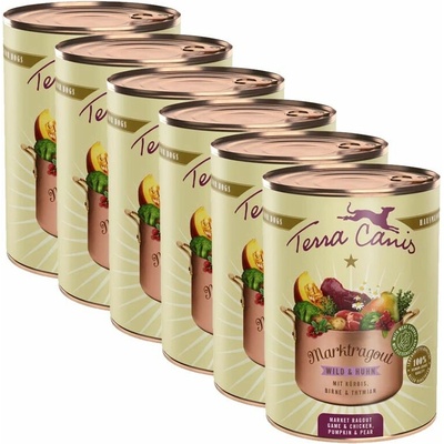 Terra Canis Market Ragout Game & Chicken with pumpkin & pear 6 x 385 g