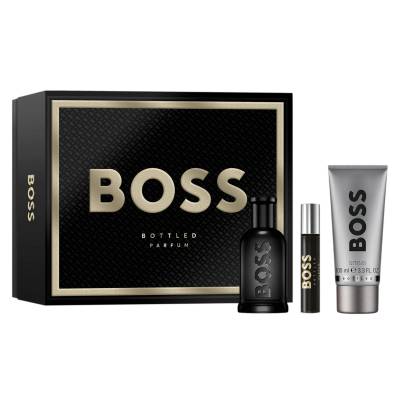 HUGO BOSS Bottled Parfum Парфюмна Вода 100 мл + 10 мл + Душ Гел 100 мл - Подаръчен Комплект за Мъже