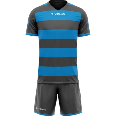 Givova Къси панталони Givova Rugby Kit Jersey with Shorts grey/turquoise