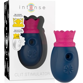 Клитор стимулатор, облизващ и засмукващ - Clit Stimulator Blue (D-230638)