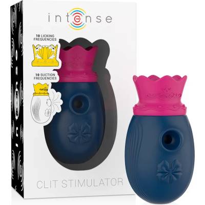 Клитор стимулатор, облизващ и засмукващ - Clit Stimulator Blue (D-230638)