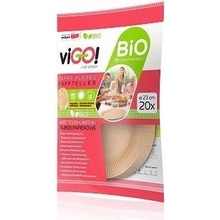QUICKPACK viGO! Taniere papierové hnedé 23cm