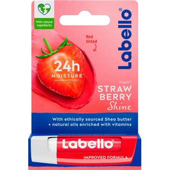 Labello balzam na pery shine strawberry 4,8 g