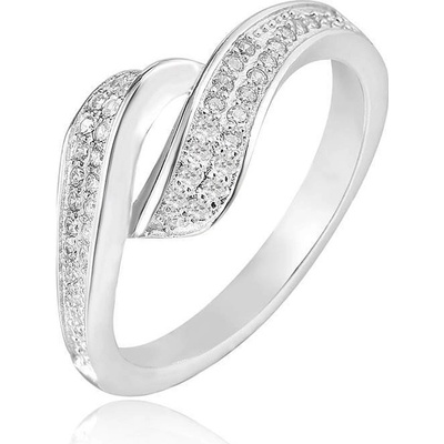 Mabell Dámský stříbrný prsten ROSAMONDE CZ221PSS1107R 5C45