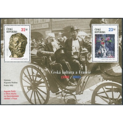 Česká pošta (2002) A 321 - 322 ** - Česká republika - Česká kultura a Francie