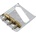 Fender 3-Saddle American Vintage Telecaster Chrome Мост за китара (0990806100)
