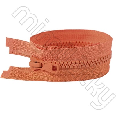 Zip kostěný dělitelný VISLON® oranžová 30 cm YKK
