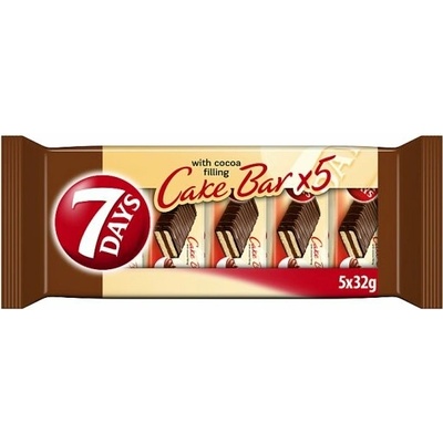 7 Days Cake bar s kakaovou náplňou s čokoládovou polevou 5 x 32 g