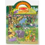 Melissa & Doug - Книжка със стикери за многократна употреба - Сафари
