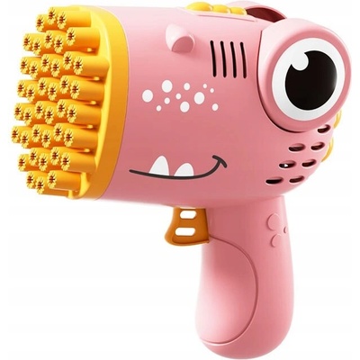 Pistole na bubliny krokodýl růžová