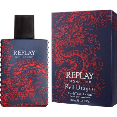 Replay Signature Red Dragon toaletní voda pánská 100 ml