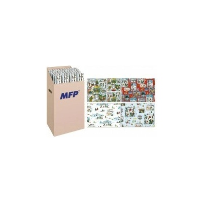 Baliaci papier Vianočná Ladovská zima 100 x70 cm - 2 ks