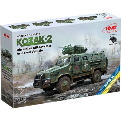 ICM Kozak-2 Ukrainian MRAP-class Armored Vehicle 1:35
