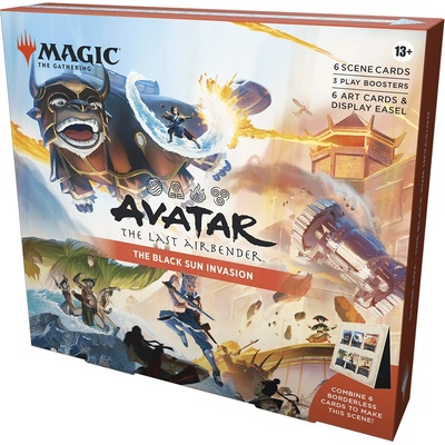 Wizards of the Coast Magic the Gathering Avatar: The Last Airbender Scene Box The Black Sun Invasion