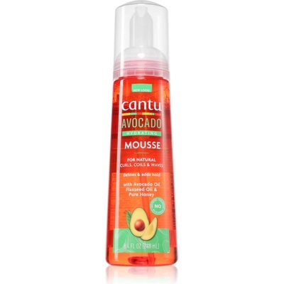 CANTU Avocado Styling Mousse стилизиращ гел за чуплива и къдрава коса 248ml