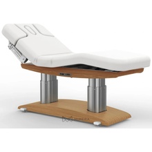 Silverfox TARA PLUS E4Elektrické SPA lehátko – s funkciou vyhrievania, audio-vibračný systém, teak/biela