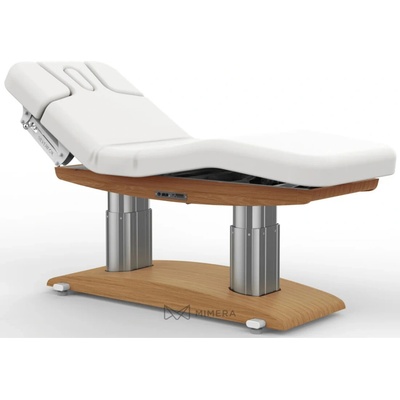 Silverfox TARA PLUS E4Elektrické SPA lehátko – s funkciou vyhrievania, audio-vibračný systém, teak/biela