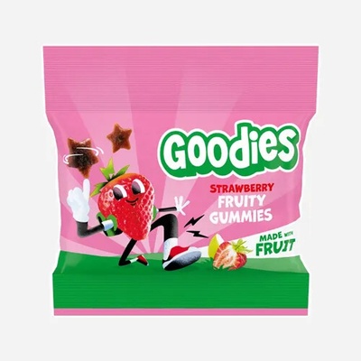 Goodies Jahodoví gumíci 17 g