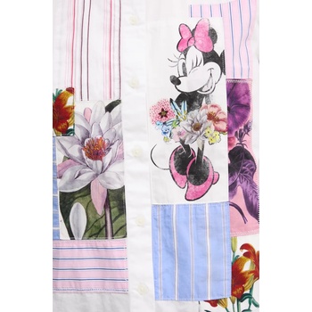 Desigual Памучна риза Desigual FLOWERS MINNIE (25SWCW24)