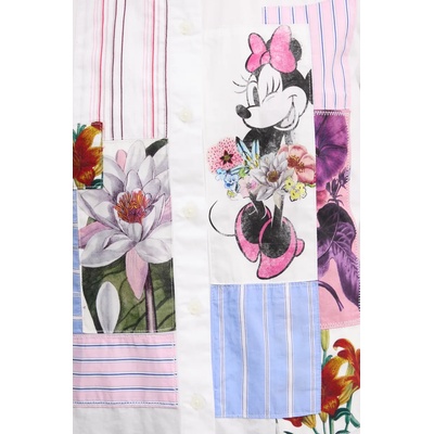 Desigual Памучна риза Desigual FLOWERS MINNIE (25SWCW24)