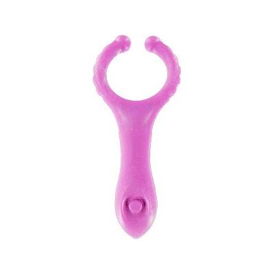 Toyjoy Vibrating Clit-Stim C-Ring Purple