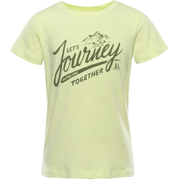 Alpine Pro Детска памучна тениска ALPINE PRO DORGO luminary green вариант pf ALPINE PRO | Zhalt | Момчешки | 92-98