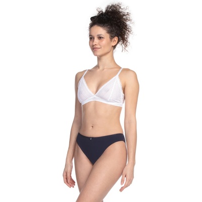 LAMA 2 броя памучни дамски бикини в тъмносин цвят l-1482mbeh-67562-granatowy - Тъмносин, размер xl