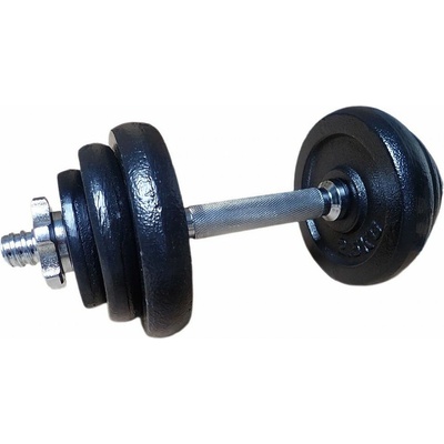 ACRA pogumované nakladacia činka jednoručný set 2 x 10 kg
